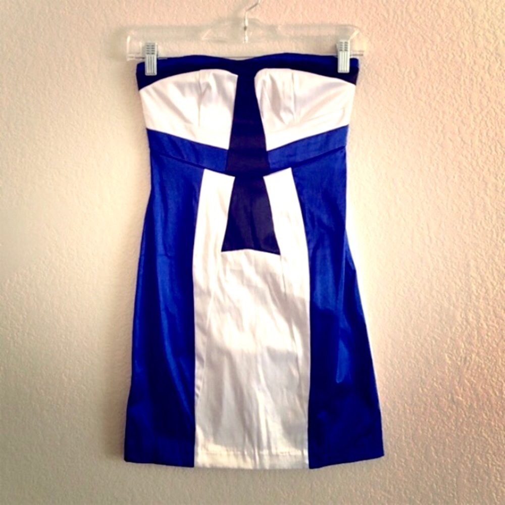 Strapless Mini Dress